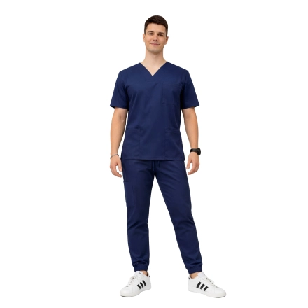 Komplet medyczny Cheroke Stretch ciemny granat roz. XXL